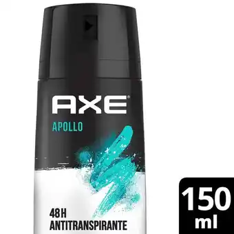 Supermercados Comodin Desodorante antitranspirante masculino axe apollo en aerosol 152 ml oferta