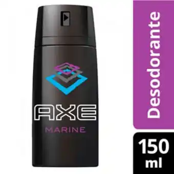 Supermercados Comodin Desodorante masculino axe marine en aerosol 150 ml oferta