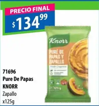 Micropack Knorr Pure De Papas Zapallo x 125 g oferta