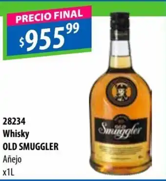 Micropack Old Smuggler Whisky Añejo x 1 L oferta