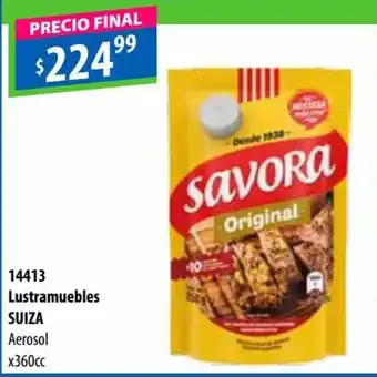 Micropack Suiza Lustramuebles Aerosol x 360 cc oferta
