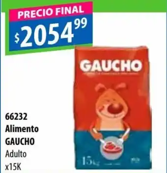 Micropack Gaucho Alimento Adulto x 15K oferta