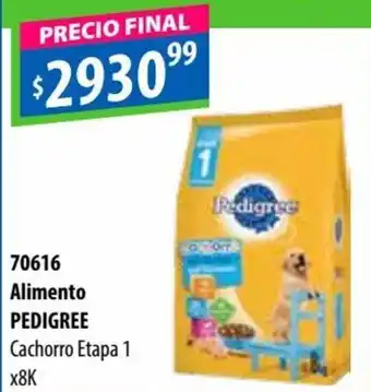 Micropack Pedigree Alimento Cachorro Etapa 1 x 8K oferta