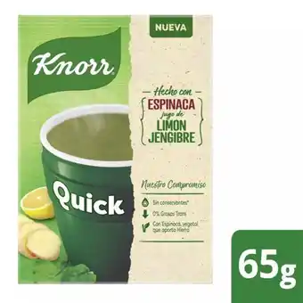 Cordiez Sopa espinaca quick knorr 5 un oferta