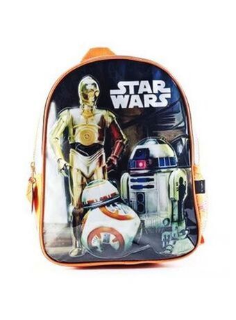 El Mundo del Juguete Mochila infantil star wars espalda 12" r2d2 y c3po oferta