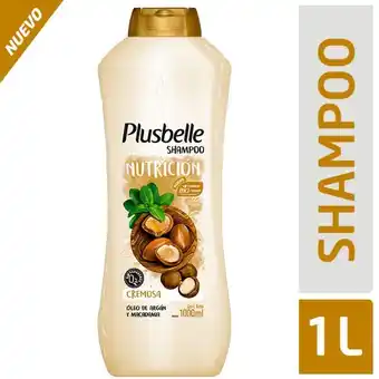 Supermercados Comodin Shampoo plusbelle nutricion 1lt oferta