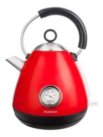 Faraone Pava eléctrica peabody pe-kv8215 roja 220v 1.7l oferta