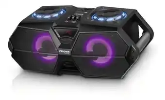 Parlante crown mustang 12500w djs-650bt