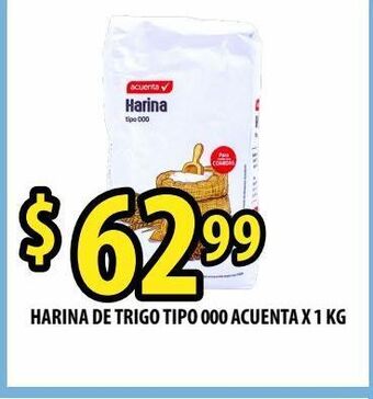 Punto Mayorista Harina de trigo acuenta x 1kg oferta