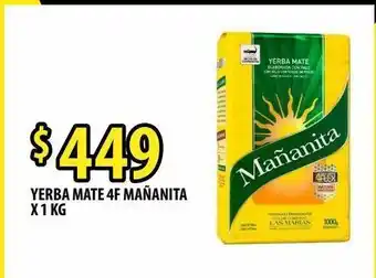 Punto Mayorista Yerba mate mañanita x 1kg oferta