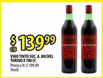 Punto Mayorista Vino tinto michel torino x 700cc oferta