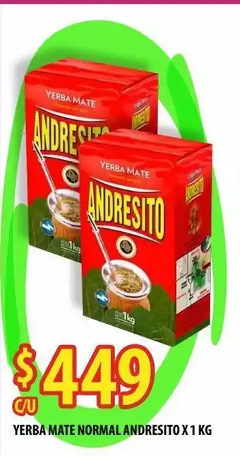 Punto Mayorista Yerba mate andresito x 1kg oferta