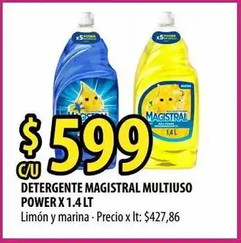 Punto Mayorista Detergente magistral multiuso power x 1,4l oferta