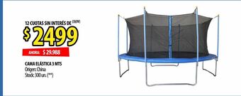 Punto Mayorista Cama elástica 3mts oferta