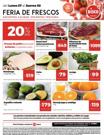 Disco Palta x un oferta