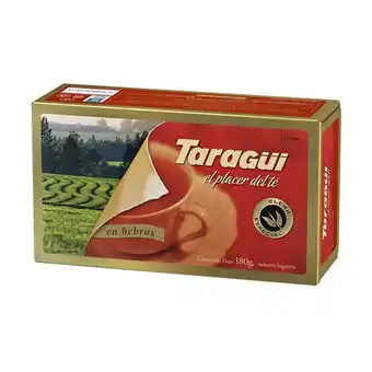 Carrefour Té negro en hebras taragüi blend especial 180 g. oferta