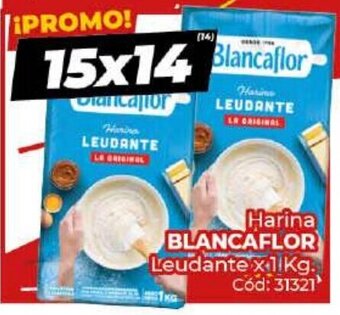 Diarco Blancaflor Harina Leudante x 1 kg oferta