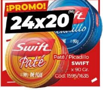 Diarco Swift Paté /Picadillo x 90 Gr. oferta