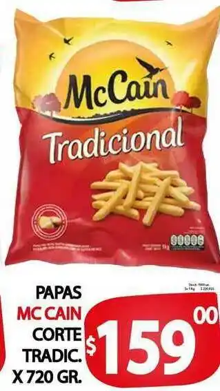 Supermercados Mariano Max Papas Mc Cain Corte Tradic. x 720gr oferta