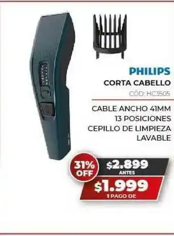Novogar Philips Corta Cabello oferta
