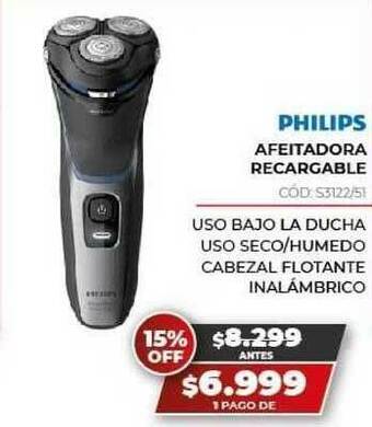 Novogar Philips Afeitadora Recargable oferta