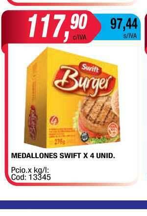 Maxiconsumo Medallones Swift x 4 unid oferta