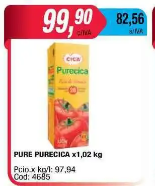 Maxiconsumo Pure Purecica x 1, 02kg oferta