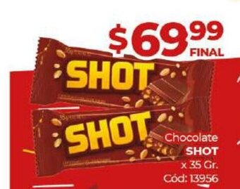 Diarco Shot Chocolate x 35 gr oferta