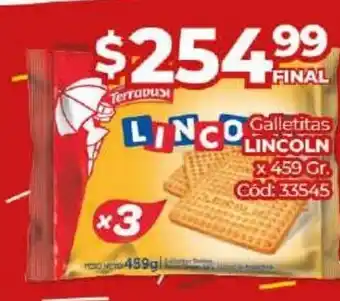 Diarco Lincoln Galletitas x 459 gr oferta