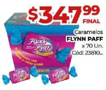 Diarco Flynn Paff Caramelos x 70 Un. oferta