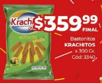 Diarco Krachitos Bastonitos x 300 gr. oferta