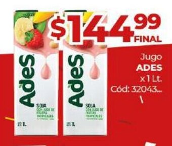 Diarco Ades Jugo x 1 lt. oferta