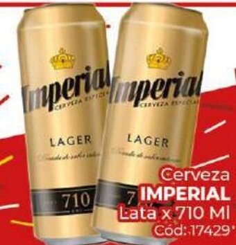 Diarco Imperial Cerveza Lata x 710 ml oferta