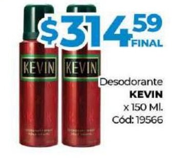 Diarco Kevin Desodorante x 150 ml oferta