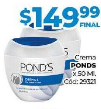 Diarco Ponds Crema x 50 ml oferta