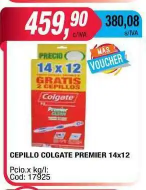 Maxiconsumo Cepillo Colgate Premier 14x 12 oferta