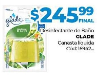 Diarco Glade Desinfectante de Baño Canasta Líquida oferta