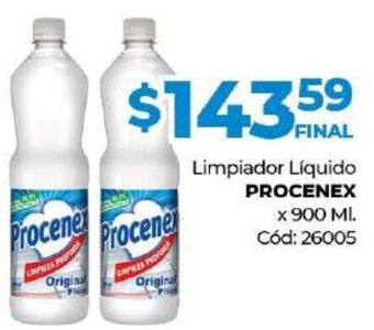 Diarco Procenex Limpiador Líquido x 900 ml oferta