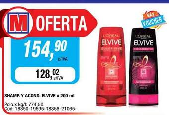 Maxiconsumo Shamp Y Acond. Elvive x 200ml oferta