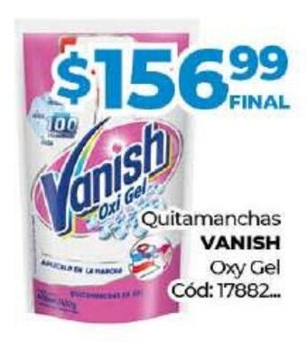 Diarco Vanish Quitamanchas Oxy Gel oferta