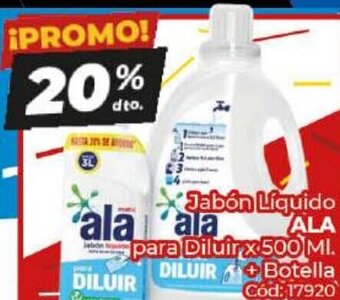 Diarco Ala Jabón Líquido Para Diluir x 500 ml oferta