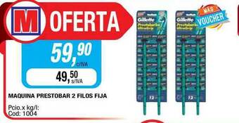 Maxiconsumo Maquina Prestobar 2 Filos Fija oferta