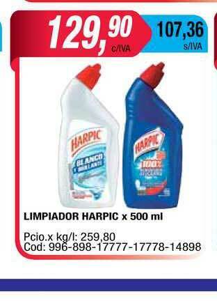 Maxiconsumo Limpiador Harpic x 500ml oferta