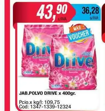 Maxiconsumo Jab.polvo Drive x 400gr oferta