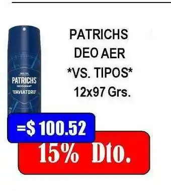 Dulcenter Patrichs Deo Aer 12x97grs oferta