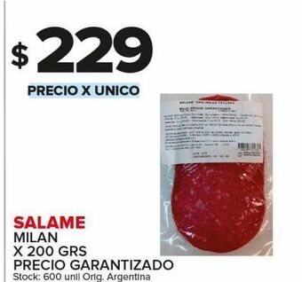 Carrefour Maxi Salame milán x 200gr oferta