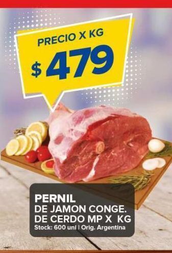 Carrefour Maxi Pernil de jamón de cerdo x kg oferta