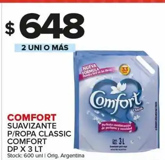 Carrefour Maxi Suavizante comfort x 3l oferta