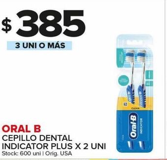 Carrefour Maxi Cepillo dental oral-b x 2un oferta