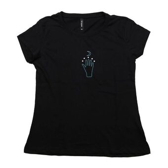 Coto Remera mujer manga corta negra talle m oferta